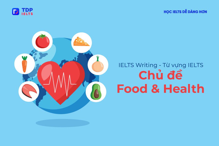 Từ Vựng IELTS Chủ Đề Food And Health - IELTS Writing - TDP IELTS