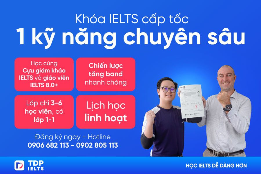 [Hot New 2024] IELTS One Skill Retake chính thức "đổ bộ" Việt Nam