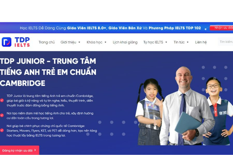 Trải nghiệm khóa học 4 kỹ năng hiệu quả, uy tín tại TDP IELTS
