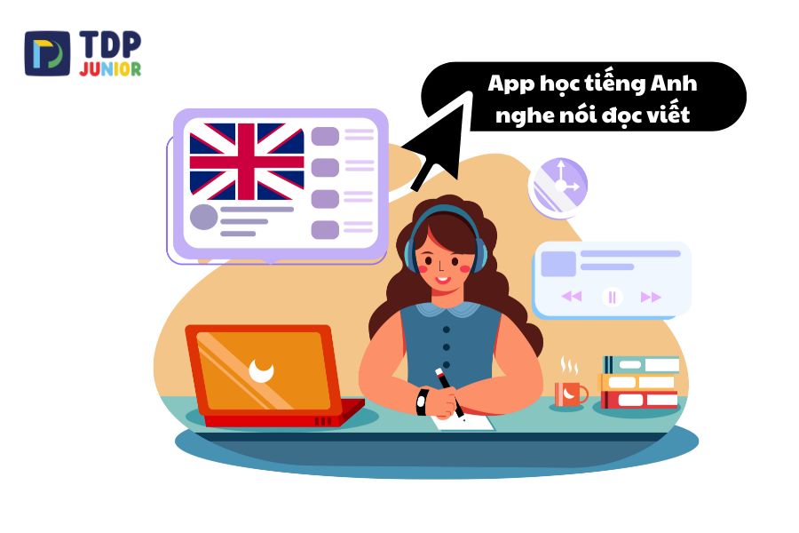 Top 5 app học tiếng Anh nghe nói đọc viết cho bé tốt nhất hiện nay
