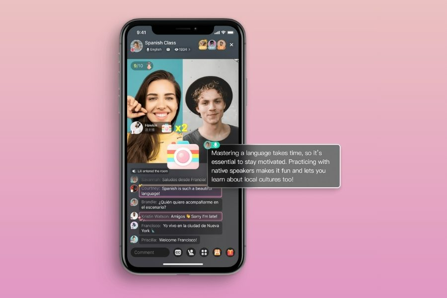 Ứng dụng học tiếng Anh HelloTalk