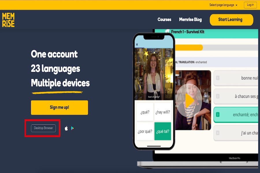 Ứng dụng học tiếng Anh qua phim Memrise